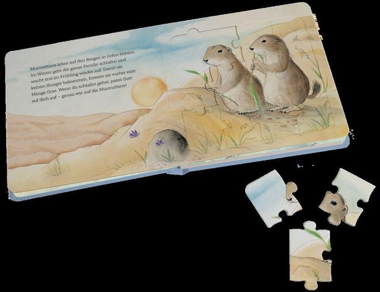 Produktbild: Erstaunliche Tiere - Mein Puzzlebuch