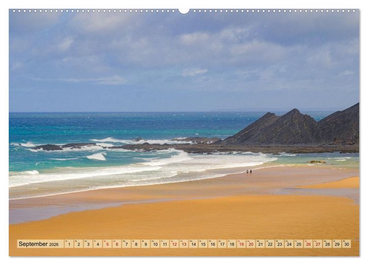 Produktbild: Fischerweg Portugal (hochwertiger Premium Wandkalender 2026 DIN A2 quer), Kunstdruck in Hochglanz