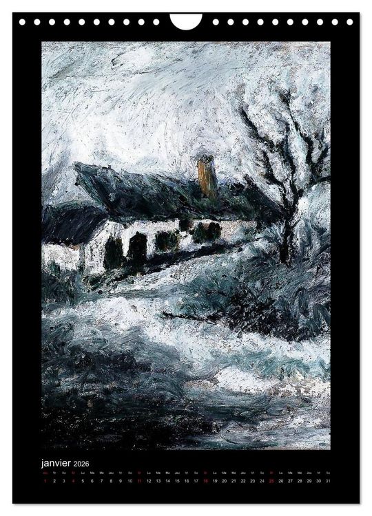 Produktbild: Les Paysages de Topaze (Calendrier mural 2026 DIN A4 horizontal), CALVENDO calendrier mensuel