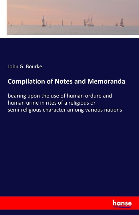 Produktbild: Compilation of Notes and Memoranda