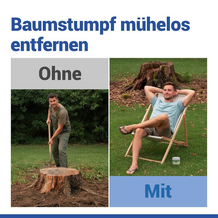 Produktbild: Wurzel-weg 300 g, 3er Set, Wurzelentferner, beschleunigt Zersetzungsprozess