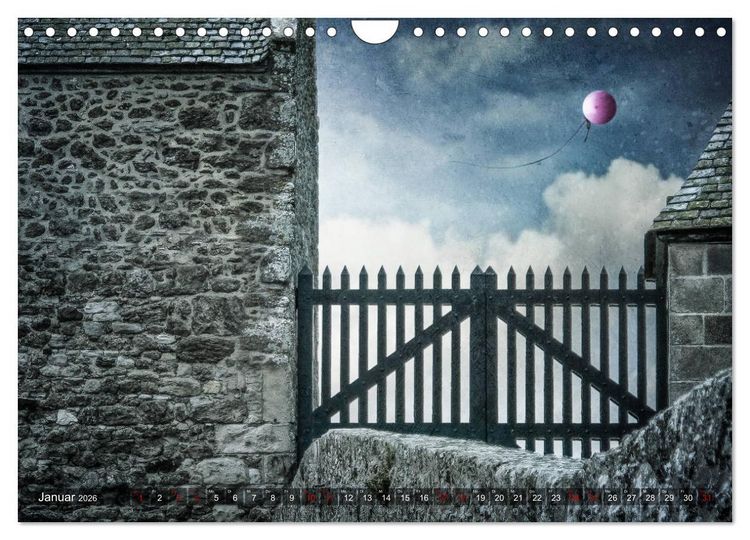 Produktbild: Willkommen im Reich der Fantasie (Wandkalender 2026 DIN A4 quer), CALVENDO Monatskalender