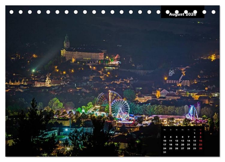 Produktbild: Rudolstadt - Schwarza (Tischkalender 2026 DIN A5 quer), CALVENDO Monatskalender