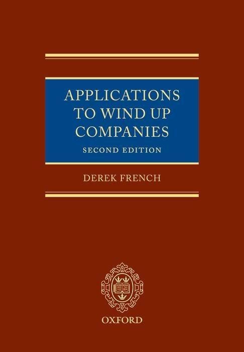 Produktbild: Applications to Wind Up Companies