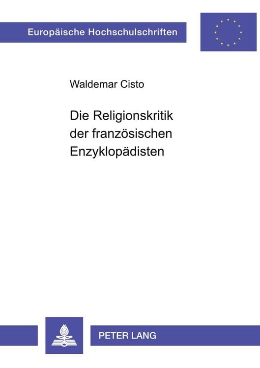 Produktbild: Die Religionskritik der französischen Enzyklopädisten