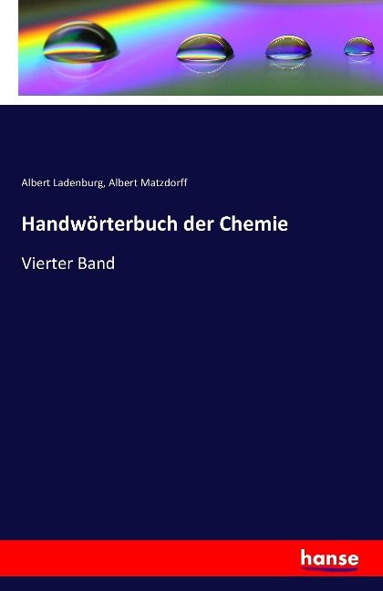 Produktbild: Handw&ouml;rterbuch der Chemie
