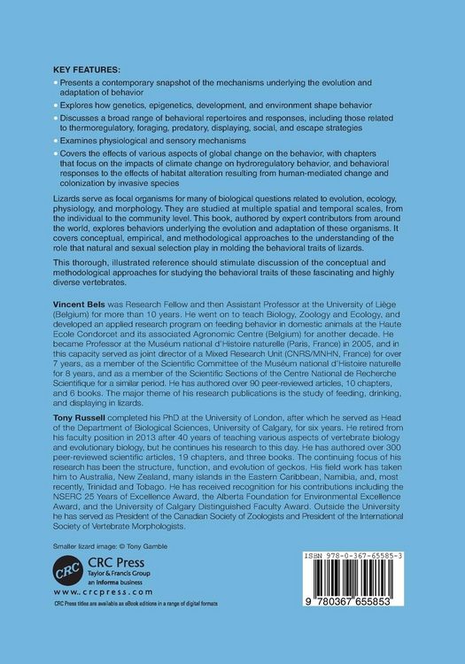 Produktbild: Behavior of Lizards