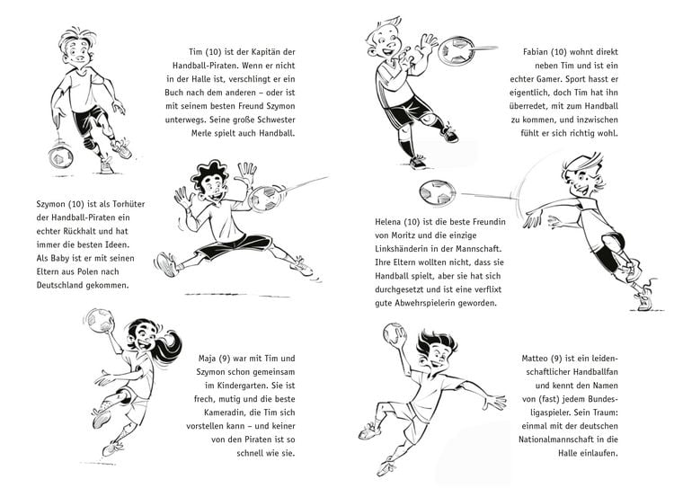 Produktbild: Die Handball-Piraten (Band 3) &ndash; Volle Action im Feriencamp