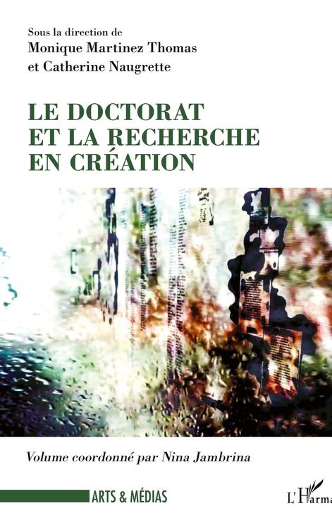 Produktbild: Le doctorat et la recherche en cr&eacute;ation