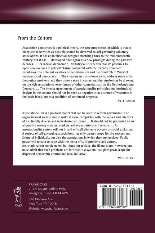 Produktbild: Associative Democracy