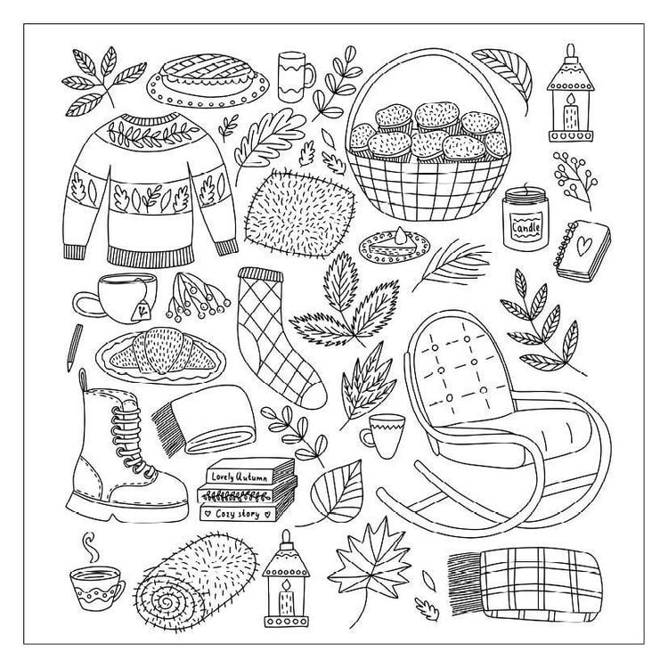Produktbild: 333 Ausmalen &ndash; Herbst-Gef&uuml;hle