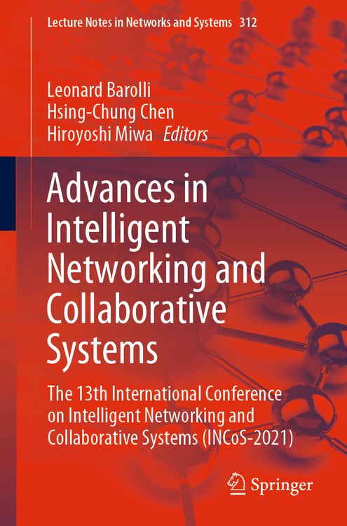 Produktbild: Advances in Intelligent Networking and Collaborative Systems