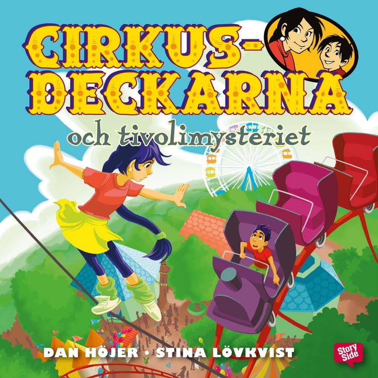 Produktbild: Cirkusdeckarna och tivolimysteriet
