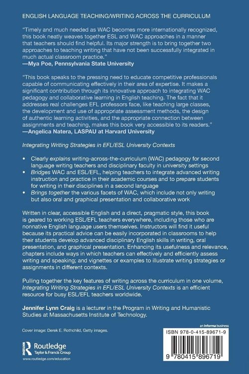 Produktbild: Integrating Writing Strategies in EFL/ESL University Contexts
