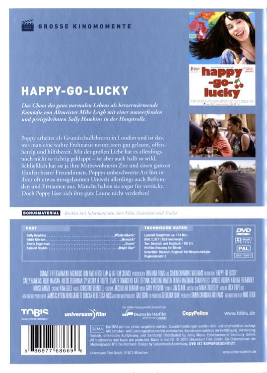 Produktbild: Happy-Go-Lucky - Gro&szlig;e Kinomomente