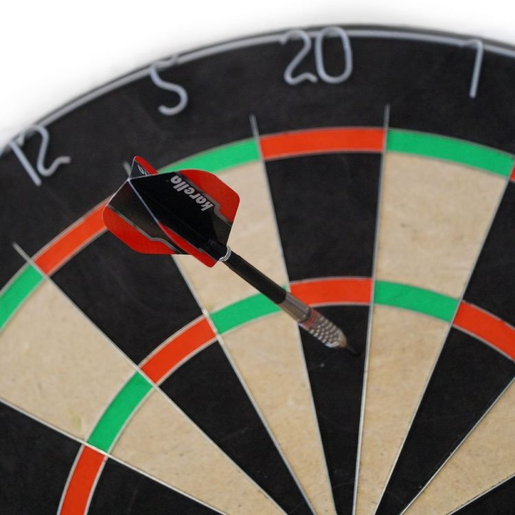 Produktbild: Karella 855001 - Dartboard BullOut, brasilianischer Sisal
