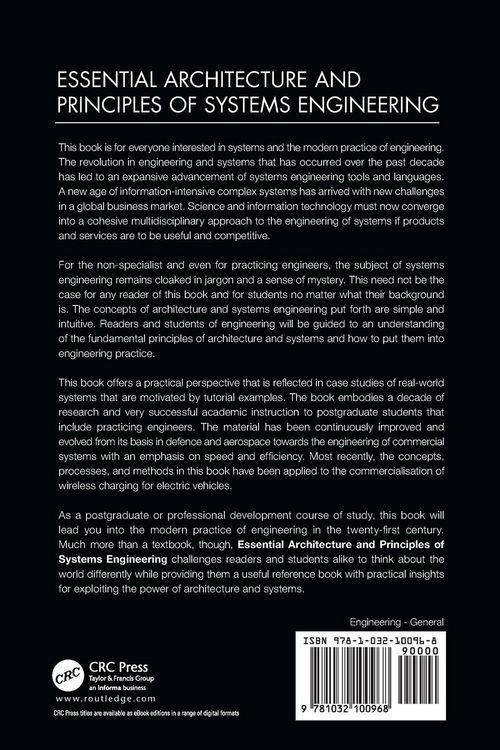 Produktbild: Essential Architecture and Principles of Systems Engineering