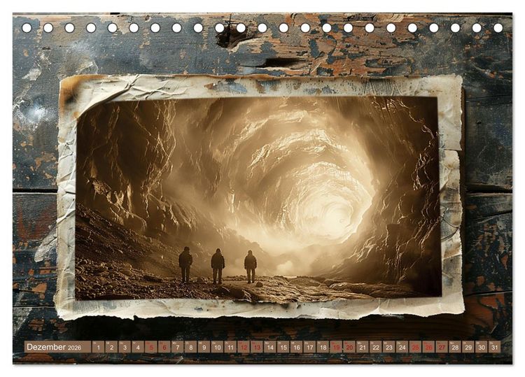 Produktbild: Verloren geglaubte Arch&auml;ologie (Tischkalender 2026 DIN A5 quer), CALVENDO Monatskalender