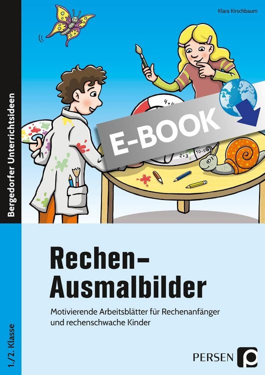 Produktbild: Rechen-Ausmalbilder