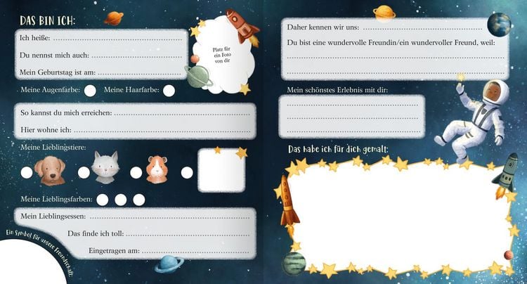 Produktbild: Freundebuch: Weil wir wundervolle Freunde sind