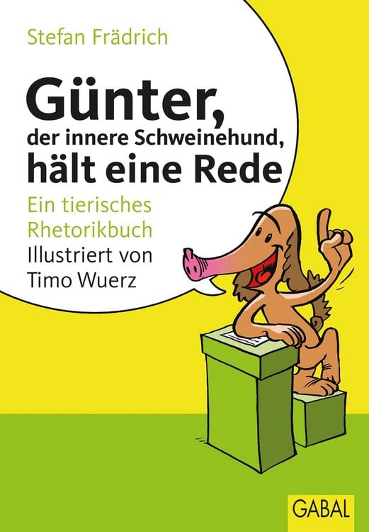 Produktbild: Günter, der innere Schweinehund, hält eine Rede