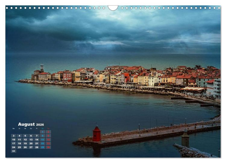 Produktbild: M&auml;rchen Stadt Piran (Wandkalender 2026 DIN A3 quer), CALVENDO Monatskalender