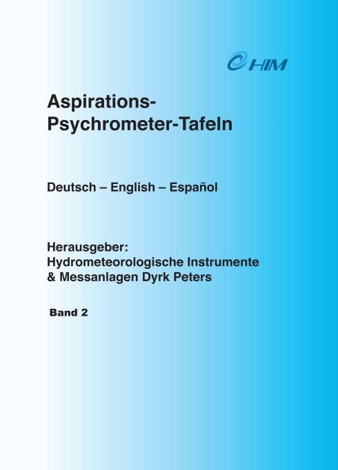 Produktbild: Tafeln zum S&auml;ttigungsdampfdruck &uuml;ber Eis und Wasser