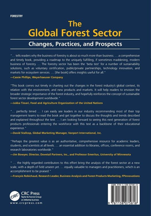 Produktbild: The Global Forest Sector