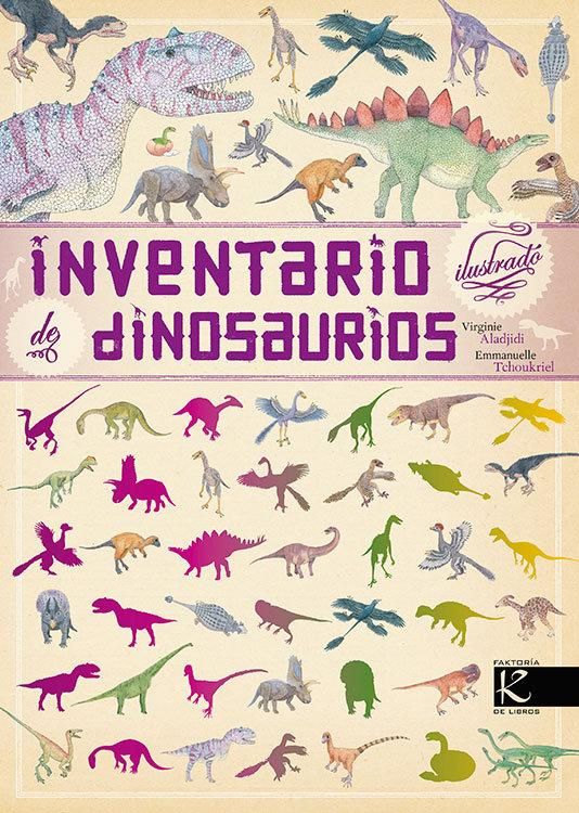 Produktbild: Inventario ilustrado de dinosaurios