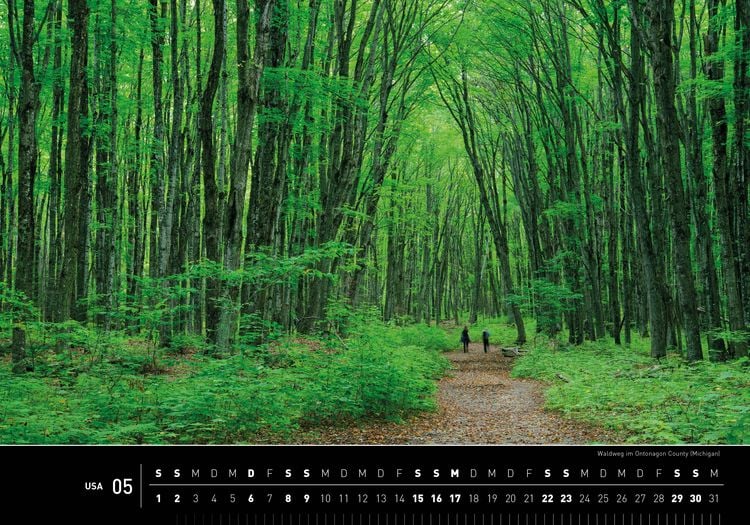 Produktbild: USA - Premiumkalender 2027