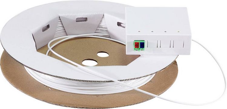 Produktbild: LogiLink FB2LC60 Glasfaser LWL Anschlusskabel 60m Wei&szlig;