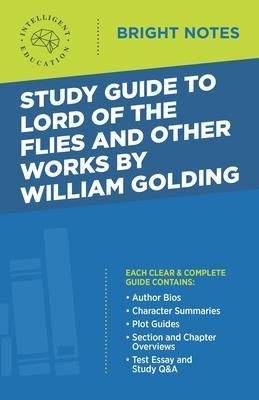 Produktbild: Study Guide to Lord of the Flies and Other Works by William Golding
