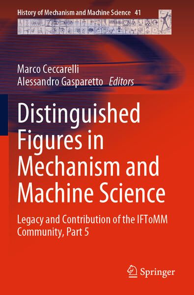 Produktbild: Distinguished Figures in Mechanism and Machine Science