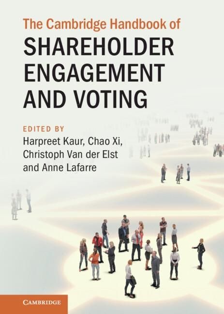 Produktbild: Cambridge Handbook of Shareholder Engagement and Voting