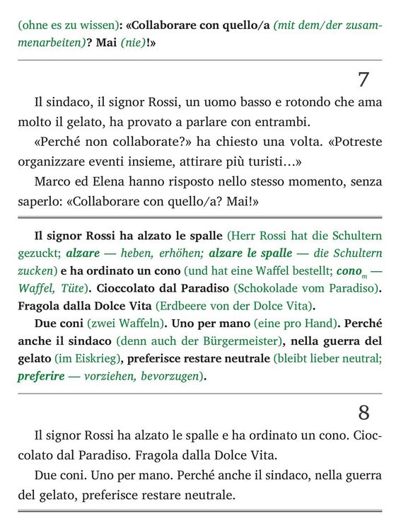 Produktbild: Italienisch lernen mit lustigen Kurzgeschichten (A1-A2) - La Guerra del Gelato (+ Audio-Online)