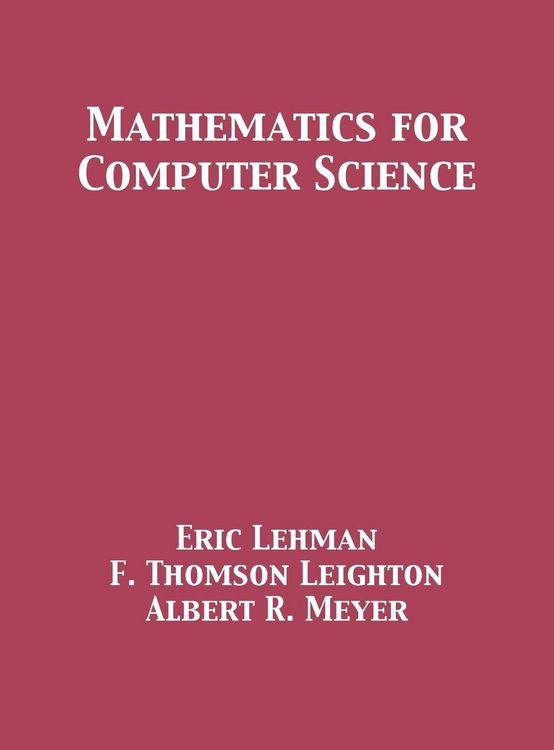 Produktbild: Mathematics for Computer Science