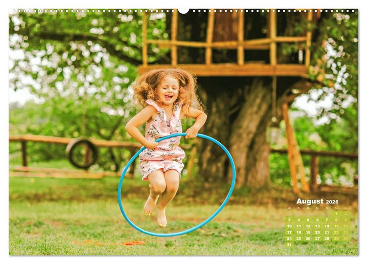 Produktbild: Hula-Hoop: Spa&szlig;, Sport und Fitness mit Hula Hoop Reifen (Wandkalender 2026 DIN A2 quer), CALVENDO Monatskalender