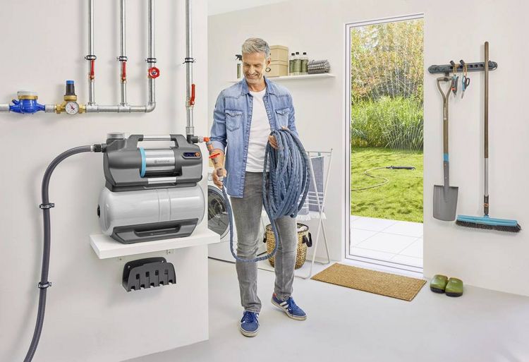 Produktbild: GARDENA 09068-61 6300 SilentComfort Hauswasserwerk 230V 6300 l/h