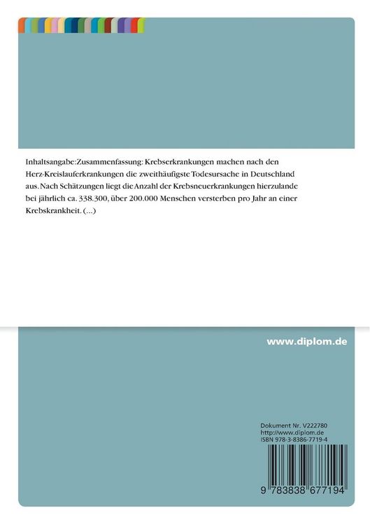 Produktbild: Psychosoziale Betreuung krebskranker Patienten mit ung&uuml;nstiger Prognose