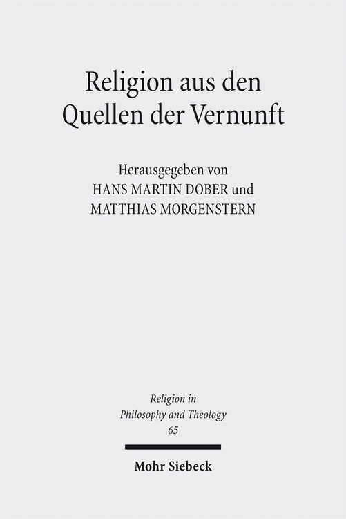 Produktbild: Religion aus den Quellen der Vernunft