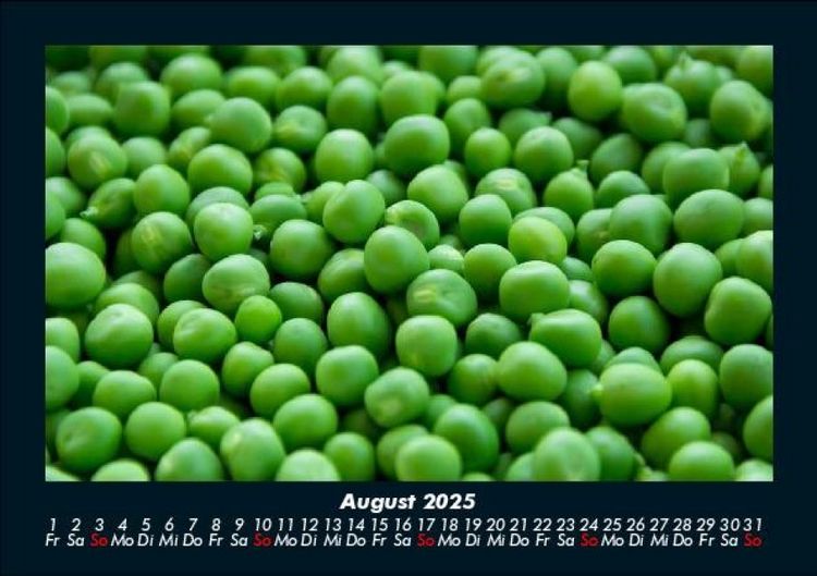 Produktbild: Gem&uuml;sekalender 2025 Fotokalender DIN A5