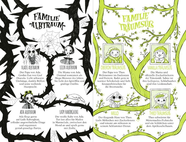 Produktbild: Ada Albtraum und Theo Tr&auml;ums&uuml;&szlig; &ndash; Eine schaurig-sch&ouml;ne Freundschaft