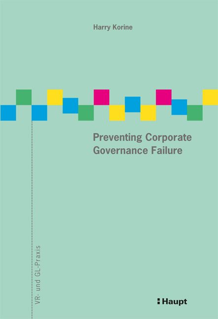 Produktbild: Preventing Corporate Governance Failure