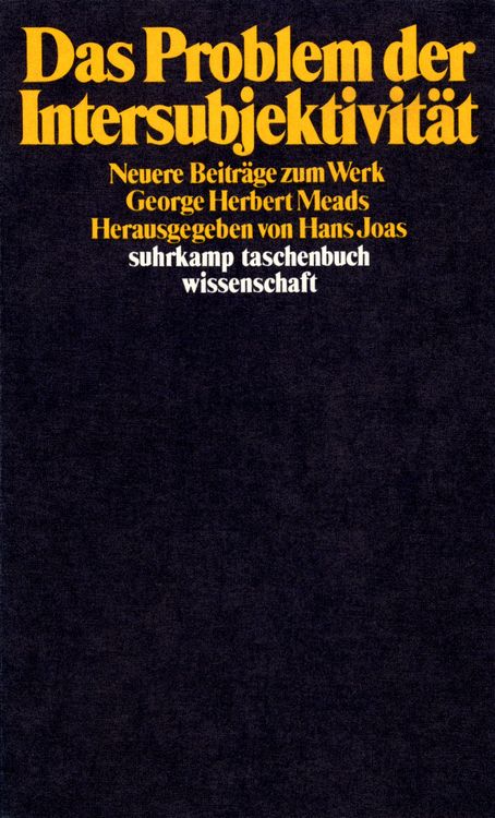 Produktbild: Das Problem der Intersubjektivit&auml;t