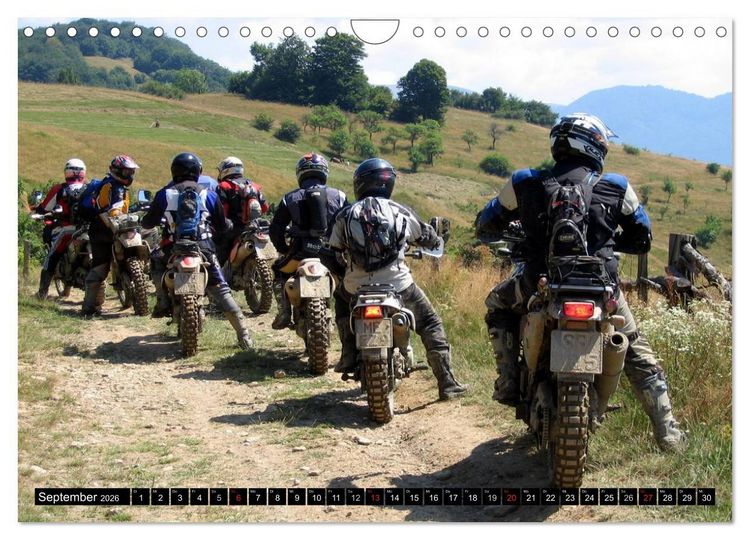 Produktbild: EnduRoMania (Wandkalender 2026 DIN A4 quer), CALVENDO Monatskalender