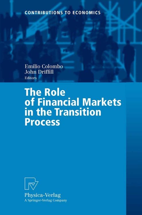 Produktbild: The Role of Financial Markets in the Transition Process