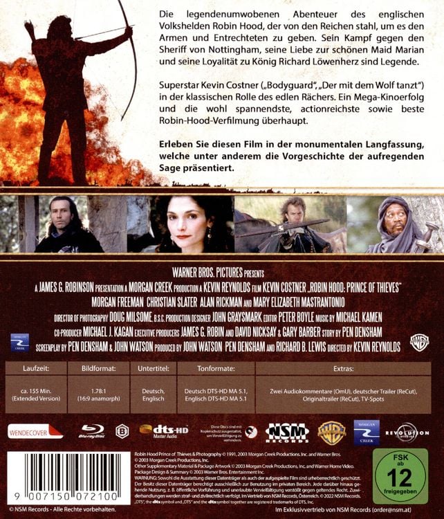 Produktbild: Robin Hood - K&ouml;nig der Diebe (Langfassung)
