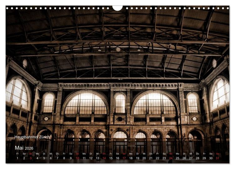Produktbild: Gutes altes Z&uuml;rich (Wandkalender 2026 DIN A3 quer), CALVENDO Monatskalender