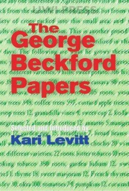 Produktbild: The George Beckford Papers