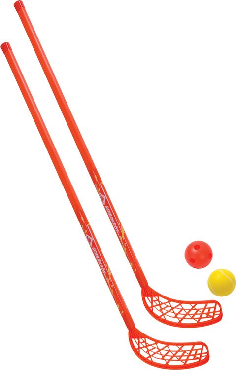 Produktbild: FUN HOCKEY-SET, (2Schl&auml;ger 110cm/ Schaft 90cm/ Schaufel 26cm